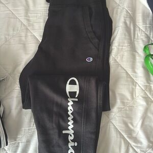 Black Champion Sweats